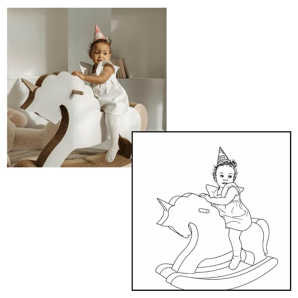 Exemple: photo vers coloriage