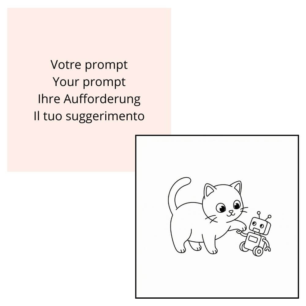 Exemple: description vers coloriage